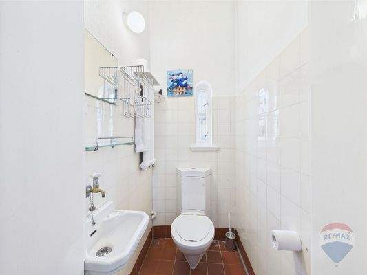 Gäste-WC im Erdgeschoss