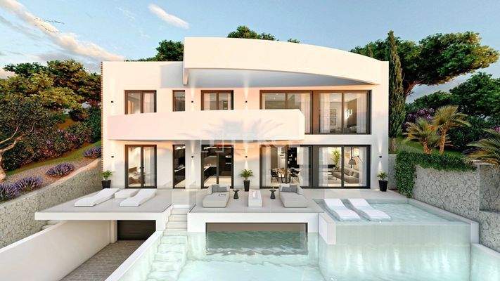 Modern Design Villa Nearby the Beach and Altea's Town Center