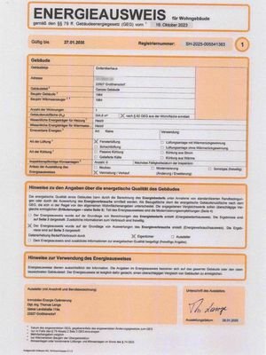 Energieausweis