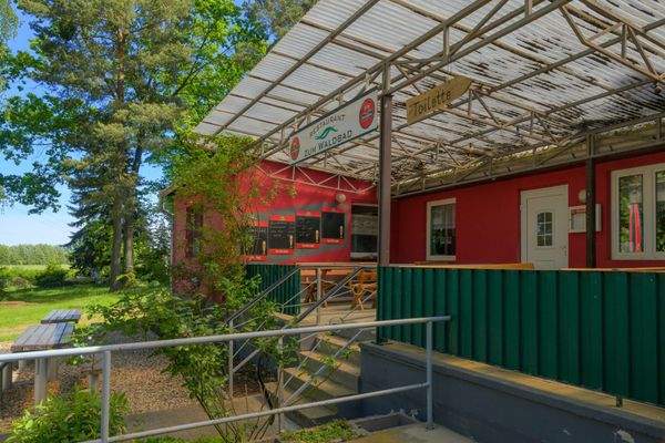 Natur Campingplatz - Terrasse