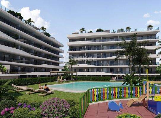 Ocean View Apartments in a Complex in Santa Pola Alicante
