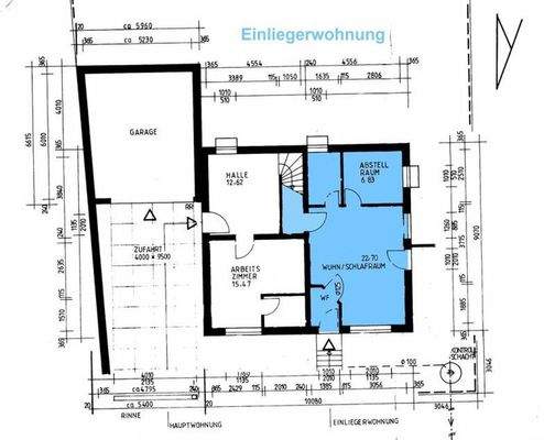 Grundriss Sockelgeschoss