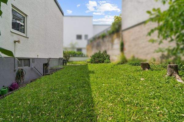 gut nutzbarer Garten/Gemeinschaftsfläche