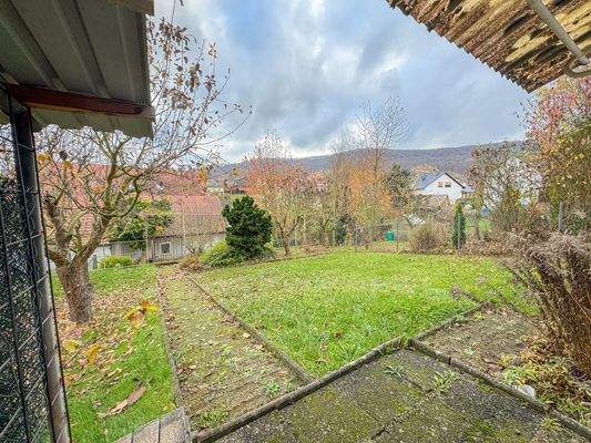 Grundstückszugang über den Keller