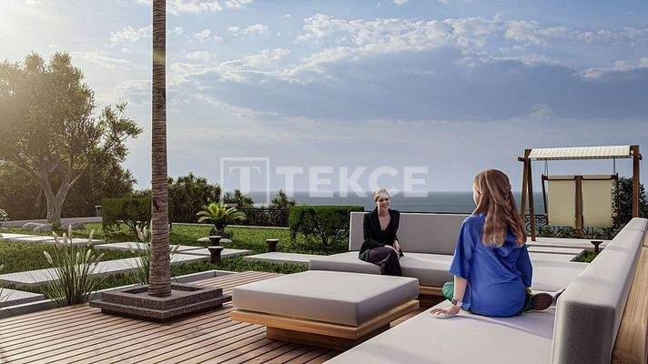 Sea View Villas with Pool in Kuşadası Yaylaköy