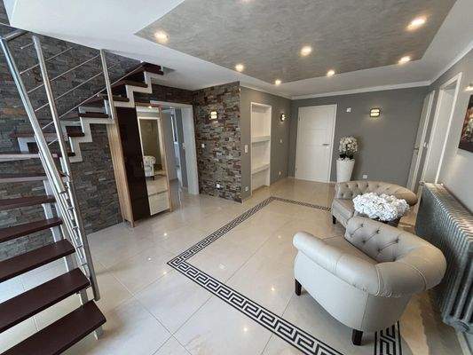 Souterrain Eingangsbereich