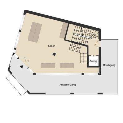 Einzelhandel Erdgeschooss