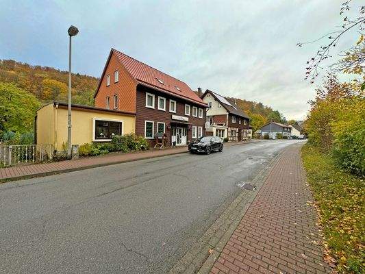 Ansicht von der Straße