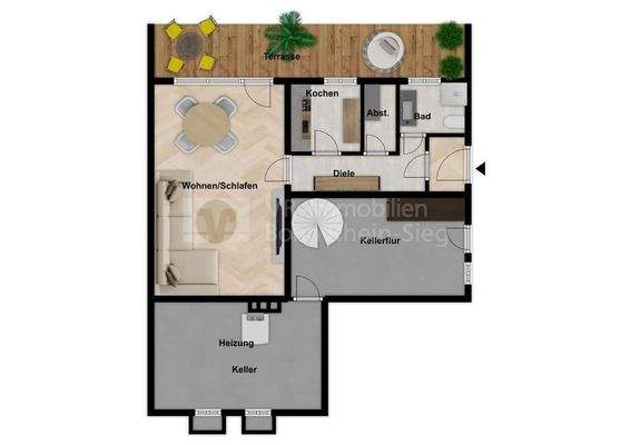 3635 Garten- Kellergeschoss Grundriss