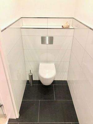 WC in Badezimmer