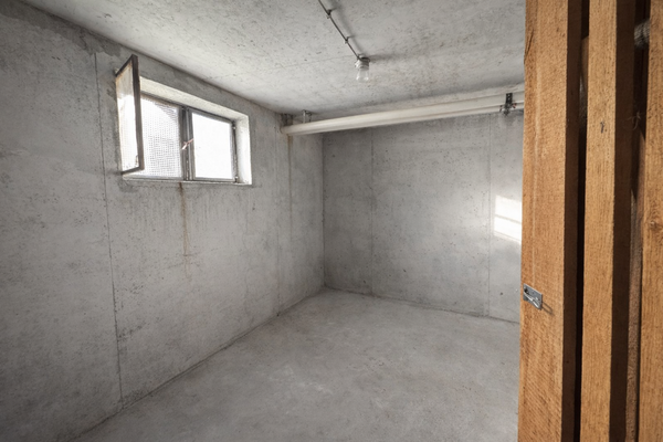 Kellerabteil (leer visualisiert)