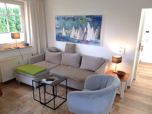 Wohnzimmer mit Sitzecke