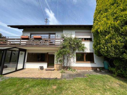 Hintere Gebäudeansicht