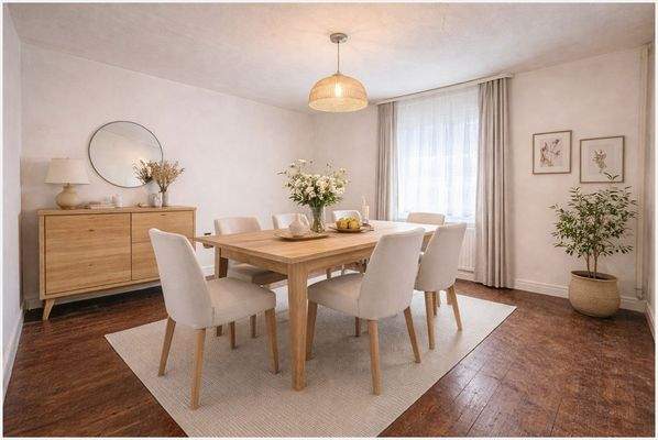 Esszimmer Erdgeschoss  Visualisierung