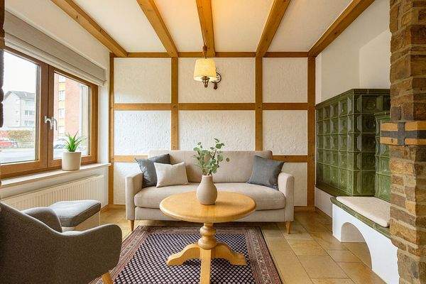 Kamin virtuell möbeliert