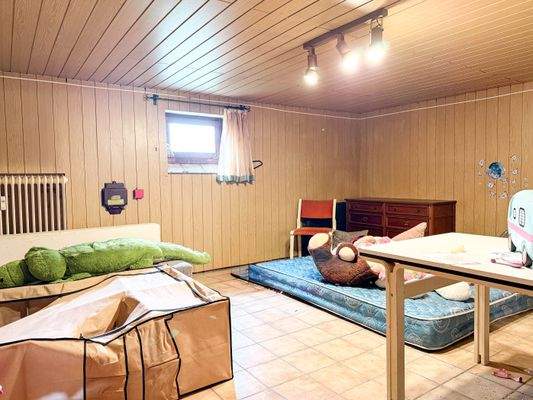 Untergeschoss - Hobbyraum