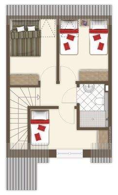 Grundriss Obergeschoss