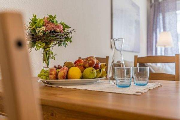 Der kleine Essbereich 