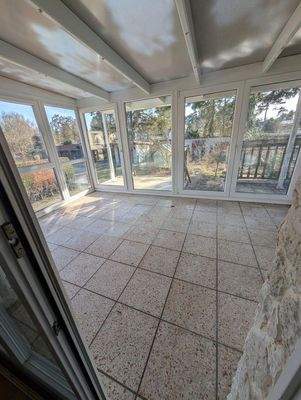 Blick zum Wintergarten