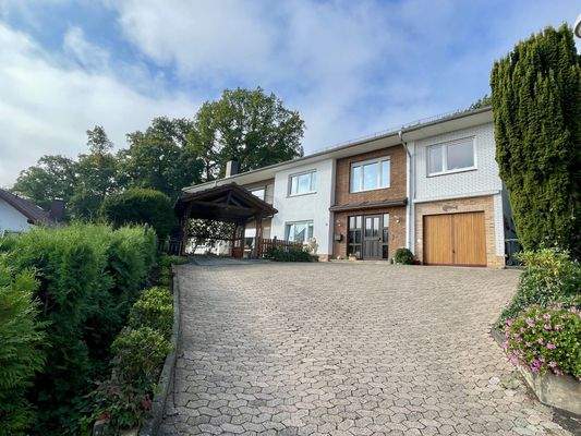 Blick von der Straße