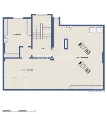 Grundriss Dachgeschoss / Trockenboden