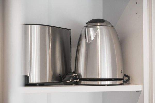 Toaster und Wasserkocher