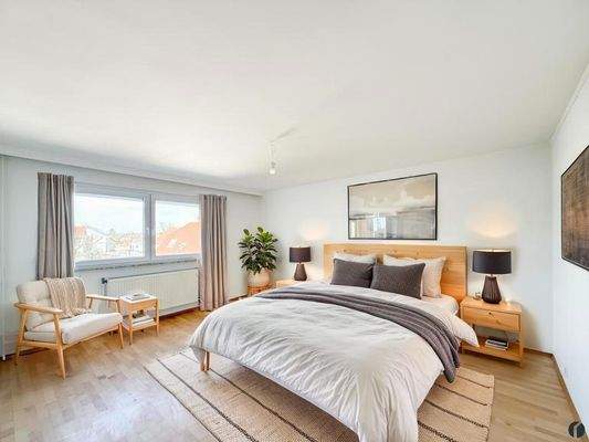 Einrichtungsbeispiel Schlafzimmer