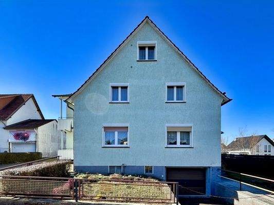 Ansicht von der Straße