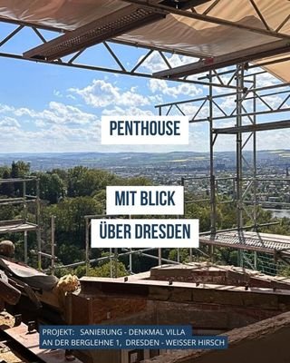 Traumhaftes Projekt über den Dächern d. Stadt