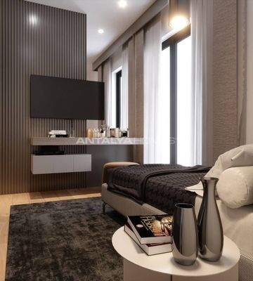 Investment Apartments in an Elegant Project in Antalya