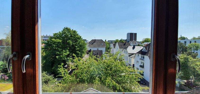 Blick aus dem Fenster