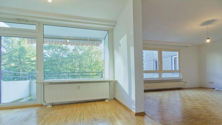 Blick ins Wohnzimmer