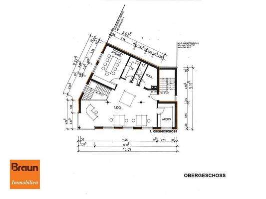 Büro- und Geschäftsräume, VS-S, OG