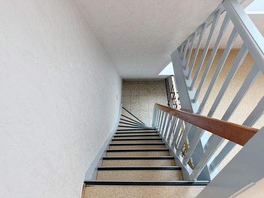 Treppe zur Wohnung