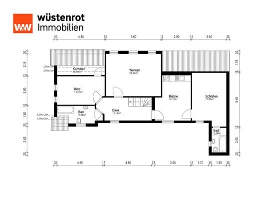 Dachgeschoss-WE3