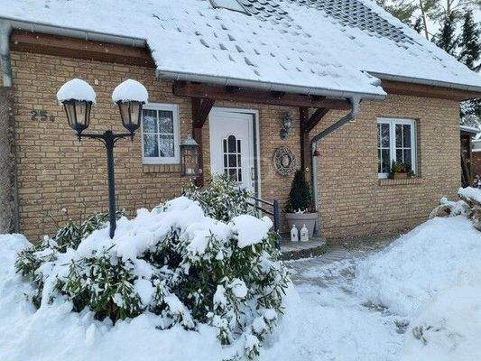 Eingangsbereich im Winter