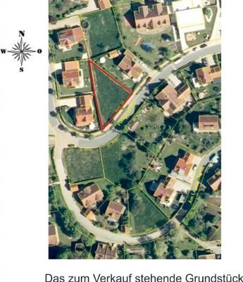 Luftbild des Grundstücks