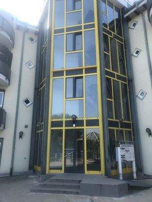 Treppenhaus im Innenhof