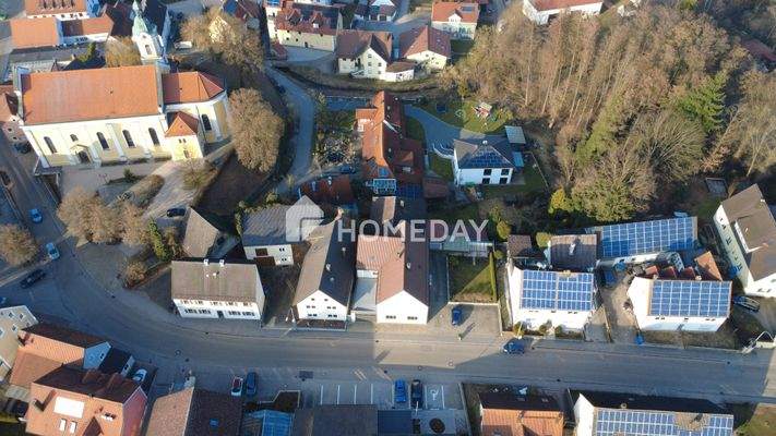 Drohnenaufnahme Vorderseite