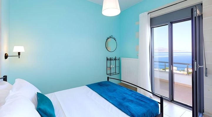 Luxusvilla auf Kreta mit Panoramameerblick, Pool u