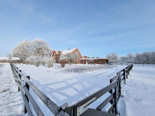 ländliche Winteridylle