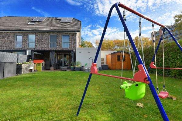 Gartenansicht des Hauses