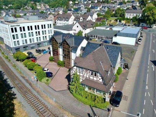 Bürogebäude Drohnenbilder