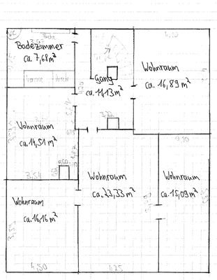 Grundriss Wohnung