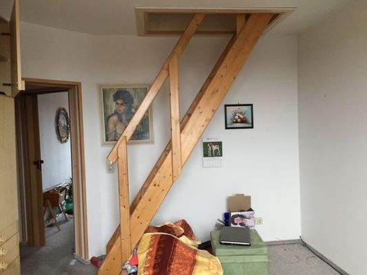 Treppe zum Dachspitz