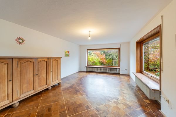 Wohn- und Esszimmer Fenster