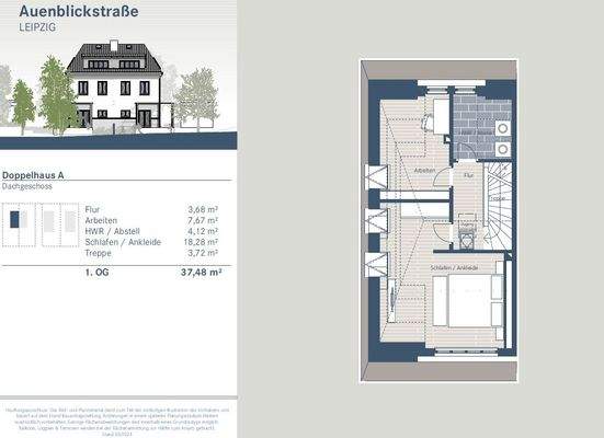 Doppelhaus A Dachgeschoss
