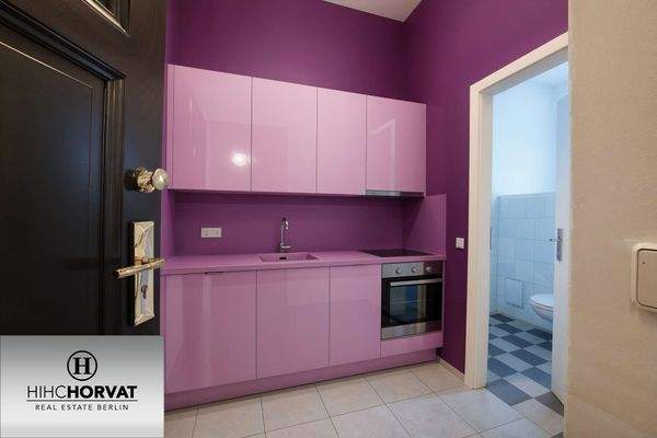 Separate Einbauküche ( Virtuelle/s Gestaltungsidee/ Staging)