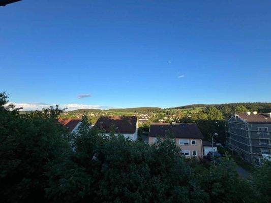 Blick vom Balkon 