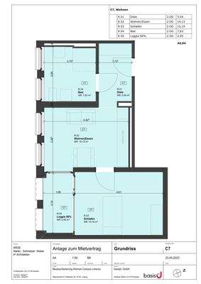 C7 - Wohnen mit Loggia - 2. OG